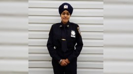 new york police department, nypd new recuits, nypd sikh officers, nypd female sikh officer, nypd female turbaned officer, Gursoch Kaur, Gursoch Kaur nypd, nypd sikh turbans, good news, trending news, world news, indian express