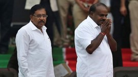 Karnataka floor test tomorrow, uncertainty over Kumaraswamy to serve full five-year term as CM