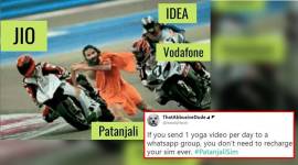 Baba Ramdev, Ramdev BSNL SIM, Patanjali SIM, Patanjali Swadeshi SIM, BSNL Swadeshi SIM, BSNL Swadeshi SIM fake news, Ramdev Telecom, Ramdev SIM, Ramdev SIM twitter reactions, indian express, indian express trending news