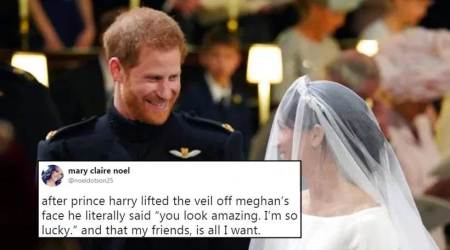 Royal Wedding 2018: Prince Harry said, I am so lucky looking at Meghan Markle; Twitterati cannot stop gushing