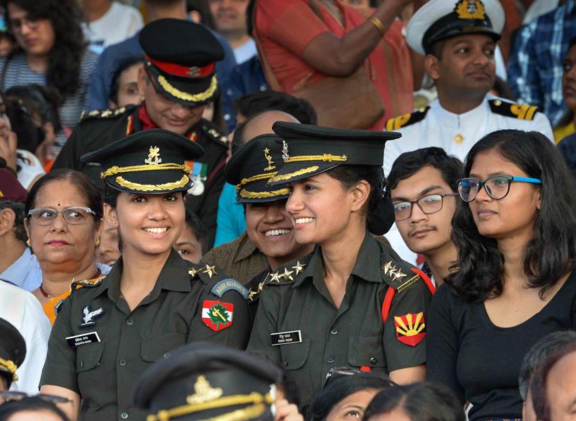 President Ram Nath Kovind reviews passing out parade of 134th course of NDA