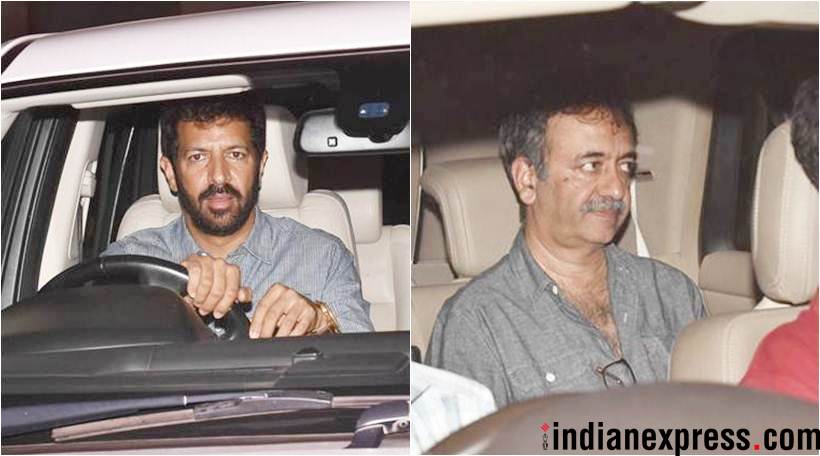 kabir khan and rajkumar hirani at raazi premiere