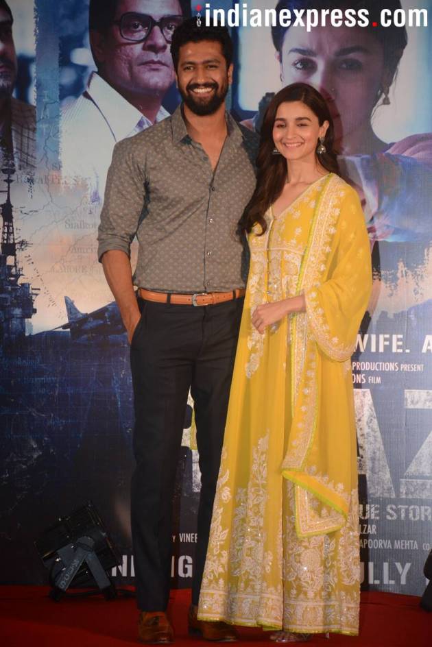 Raazi success meet: Alia Bhatt, Vicky Kaushal, Meghna Gulzar celebrate