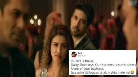 'Race 3' trailer: This crazy viral line can get an Oscar for 'the worst dialogue ever'