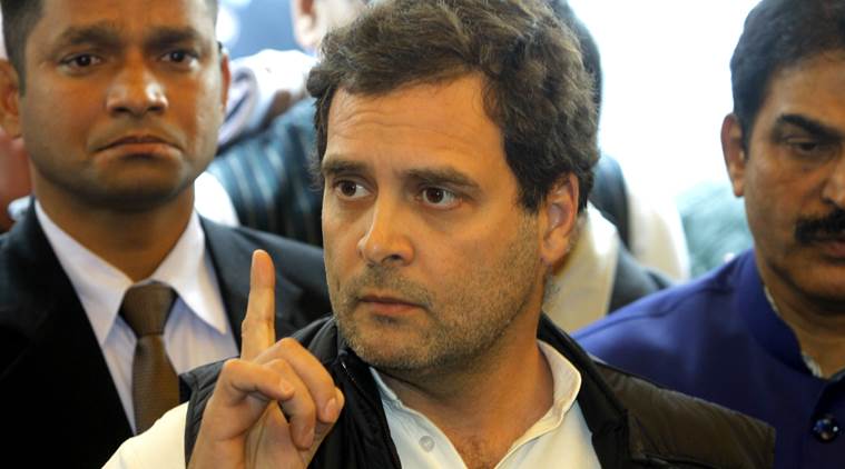 Rahul Gandhi grades PM Modi 'F' for contribution to agriculture sector in state