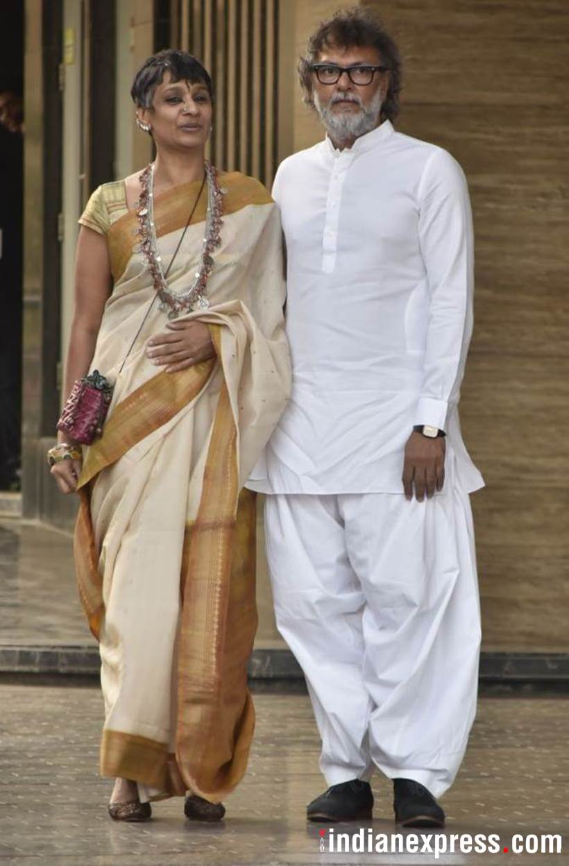 Rakesh Omprakash Mehra wife P. S. Bharathi.