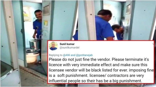railway vendor, railway vendor fined, railway vendor toilet water in tea, Railways vending contractor, vending contractor fined, toilet water in tea, Train toilet water, Secunderabad railway station, Chennai Central-Hyderabad Charminar Express, Indian Railways, India news, Indian Express news