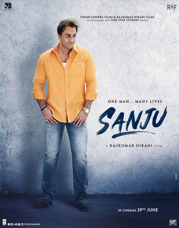 ranbir kapoor as sanjay dutt in Sanju