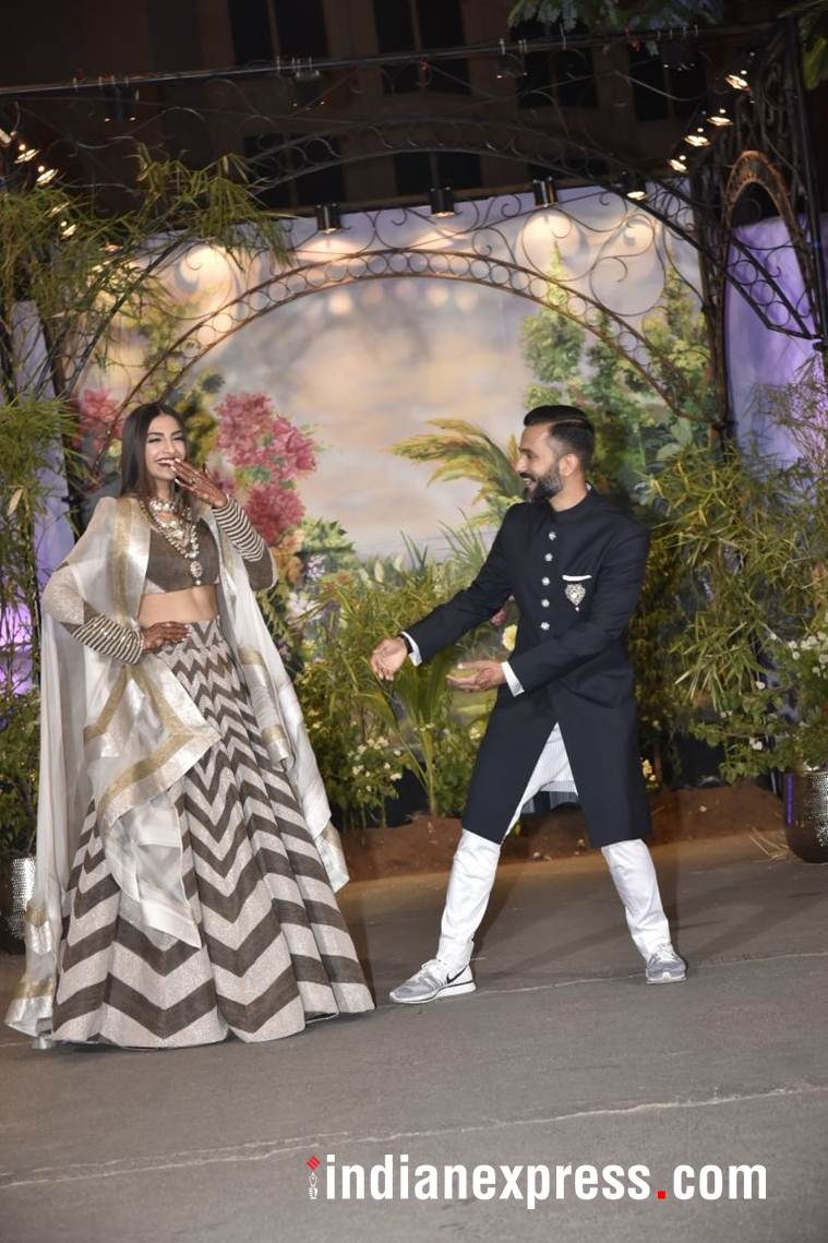 When Anand Ahuja's Sneakers Stole Limelight From Sonam Kapoor at Their  Wedding Reception - News18
