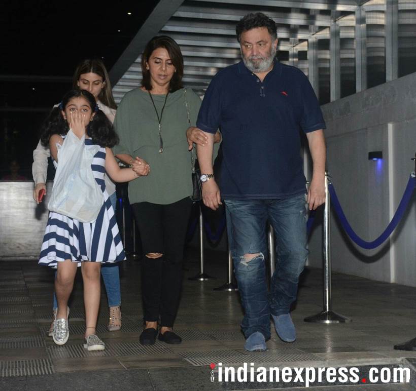 rishi kapoor family