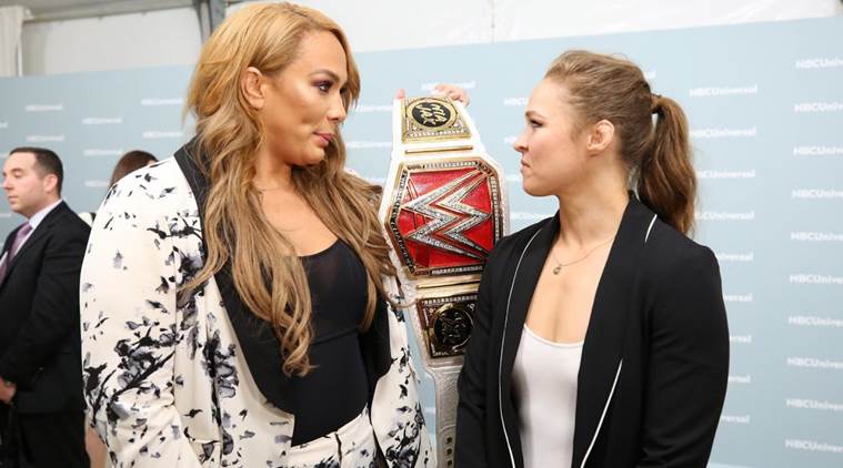 759px x 422px - WWE Raw results: Ronda Rousey accepts Nia Jax's challenge for Women's title  match at Money in the Bank | Sports News,The Indian Express