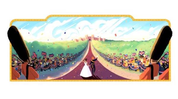 royal wedding, royal wedding 2018, prince harry meghan markle, google doodle, google doodle in uk, prince harry wedding live, royal wedding india, royal wedding live, the royal wedding, meghan markle live, meghan markle, royal wedding india time, royal wedding india live, royal wedding 2018 live stream, royal wedding 2018 live, prince harry and meghan markle wedding, prince harry and meghan markle wedding live, indian express, indian express news