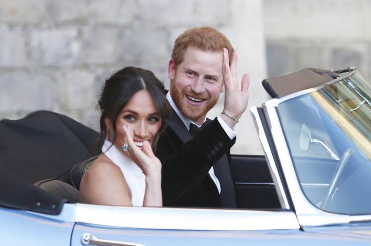 Meghan Markle and Prince Harry heading to reception