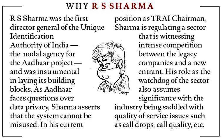 trai, data privacy, aadhaar data leak, uidai, rs sharma, idea exchange, data protection, indian express