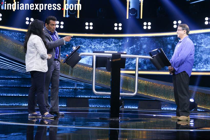 salman khan photos from the sets of dus ka dum