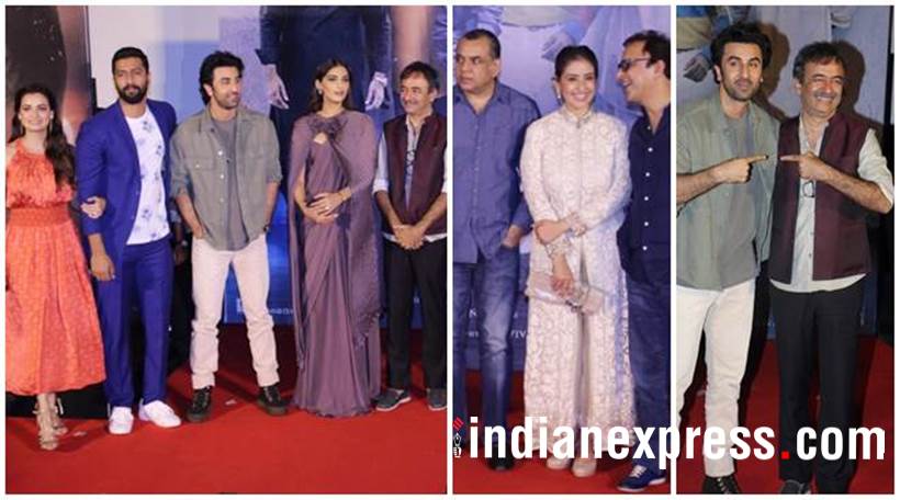Sanju trailer launch photos
