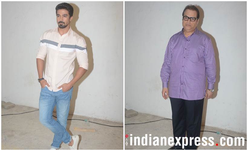 Saqib Saleem and Race 3 co-producer Ramesh S. Taurani