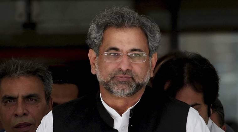 Shahid Khaqan Abbasi, Shahid Khaqan Abbasi arrested, Shahid Khaqan Abbasi held, Shahid Khaqan Abbasi lng case, Shahid Khaqan Abbasi corruption case, ex pakistan pm arrested, indian express news