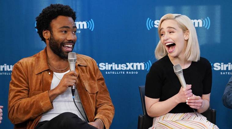 Solo A Star Wars Story Actor Donald Glover Emilia Clarke Is Incredible Hollywood News The