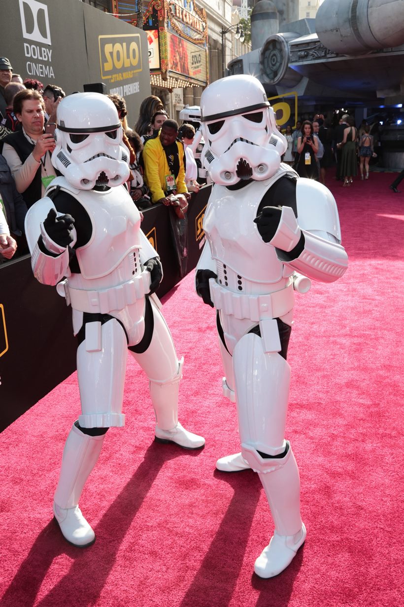 Stormtroopers in solo a star wars story