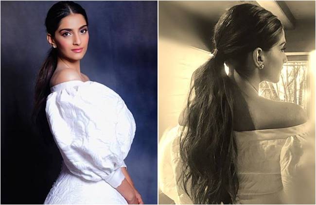 Sonam Kapoor, Sonam Kapoor wedding, Sonam Kapoor wedding photos, Sonam Kapoor wedding dress, Sonam Kapoor hairstyles, Sonam Kapoor interesting hairstyles, Sonam Kapoor fashion, Sonam Kapoor latest photos, indian express, indian express news
