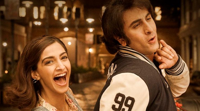 Sanju new poster: Sonam Kapoor's crackling chemistry with Ranbir Kapoor is a page out of Sanjay Dutt's life | Entertainment News,The Indian Express
