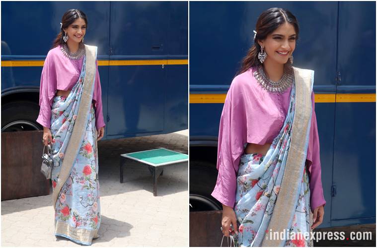 veere di wedding, veere di wedding promotions, kareena kapoor khan, sonam kapoor, swara bhasker, kareena veerey di wedding promo looks, indian express, indian express news