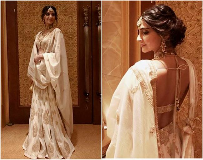sonam kapoor, sonam kapoor lehenga, soanam kapoor suit, sonam kapoor ethnic, sonam kapoor fashion, sonam kapoor style, sonam latest news, sonam kapoor latest photos, sonam kapoor images, sonam kapoor pictures, sonam kapoor updates, celeb fashion, bollywood fashion, indian express, indian express news
