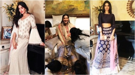 Sonam Kapoor-Anand Ahuja pre-wedding celebration: Here is what Janhvi, Khushi, Karan Johar and others wore