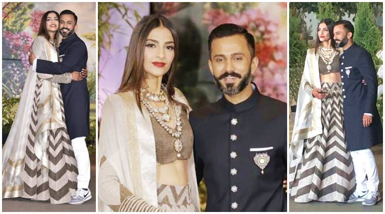 Who wore what at Sonam Kapoor and Anand Ahuja's wedding reception  :::MissKyra