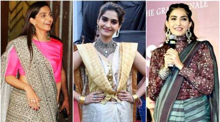 5 times Sonam Kapoor quirked up her sari look with an interesting twist