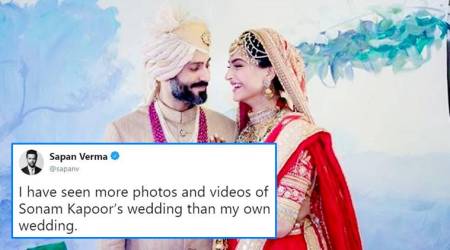 Sonam Kapoor-Anand Ahujas wedding: A funny take on Twitter to leave you in splits