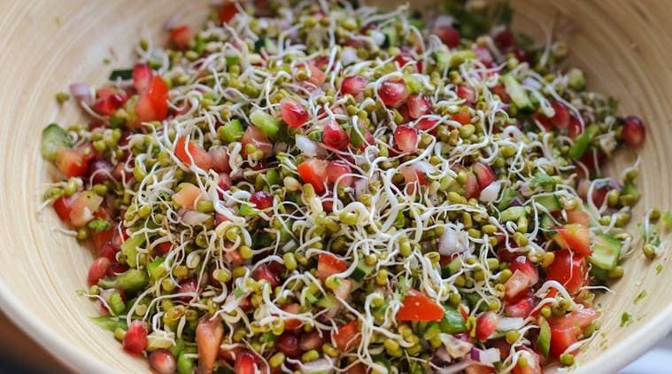 Express Recipes: This ‘Sprouted Moong Dal Salad’ is a healthy ...