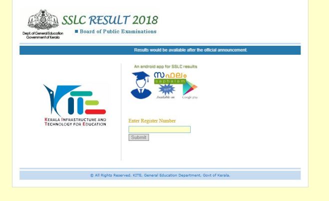 Kerala SSLC results 2018 date and time: Declared at kerala.gov.in, Say ...