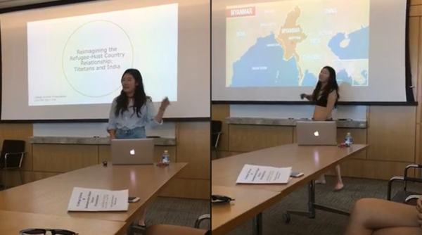 dress code, sexist dress code, moral policing, student dress code college, girl strips for presentation, viral news, education news, indian express