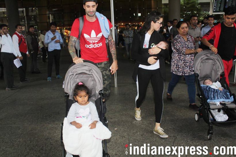 sunny leone and daniel weber family