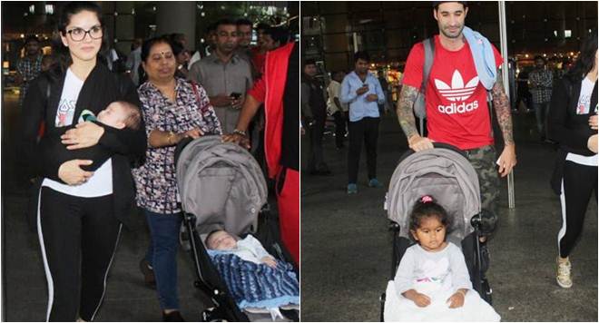 Sunny Leone’s family is back in Mumbai | Entertainment Gallery News,The