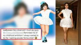 Swara Bhasker, reallyswara, Swara Bhasker washing powder Nirma girl, washing powder Nirma girl, washing powder Nirma girl white dress, Swara Bhasker white dress, Swara Bhasker troll, Swara Bhasker instragram, veere di wedding, Swara Bhasker movies, indian express, indian express trending news