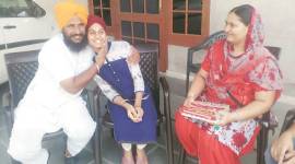 Taranpreet 759 Farmer's daughter tops in Punjab