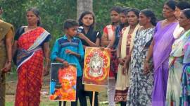 Thuruthi, Kannur, theyyam, Kerala, national highway expansion, theyyam protest, thuruthi highway expansion, India news, indian express news