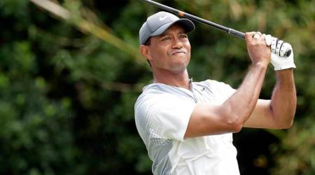 Tiger Woods, Jordan Spieth, Webb Simpson, players championship, sports news, golf, Indian Express