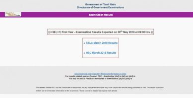 tn result 2018, tn hsc result 2018, tn plus one result 2018