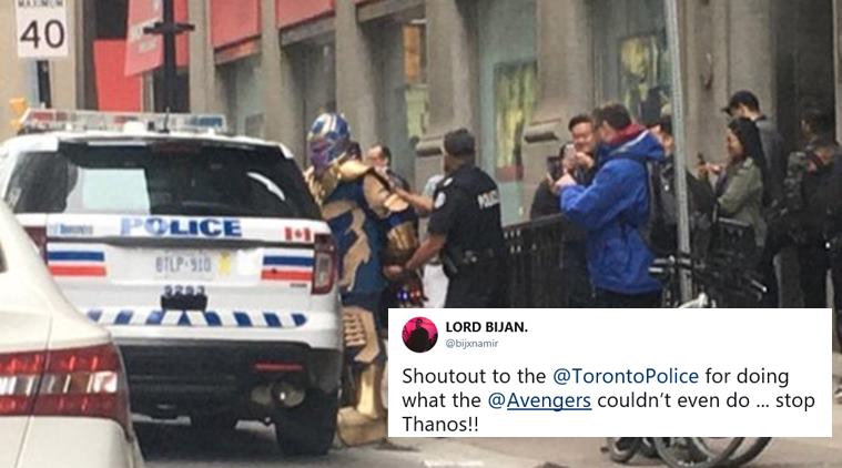 Image result for thanos gets arrested