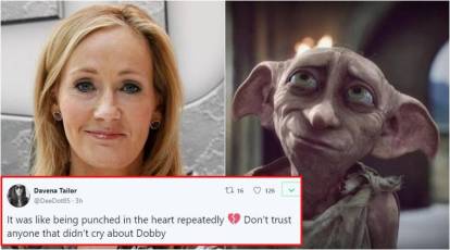 J.K. Rowling is sorry she killed off Dobby