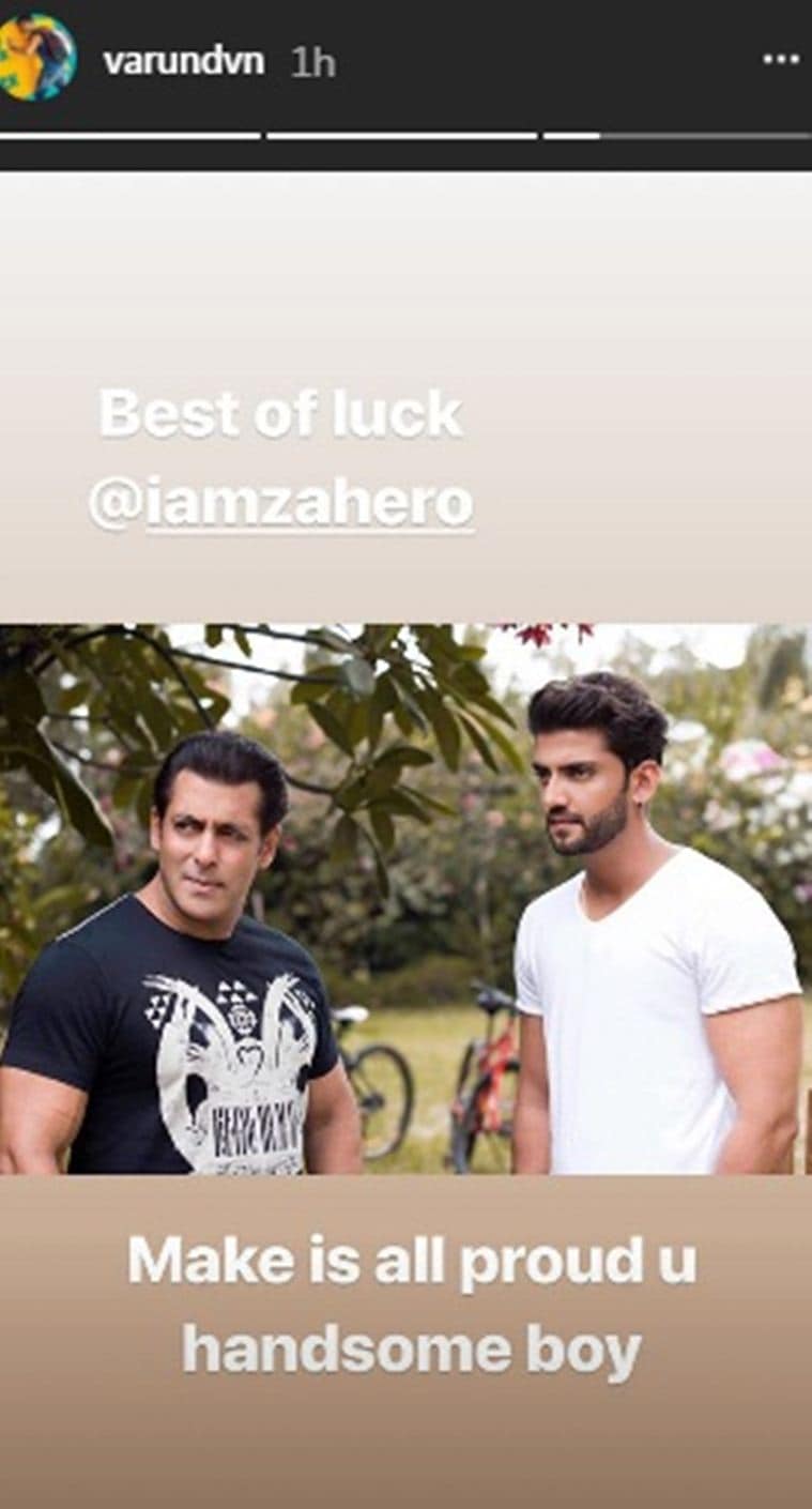 varun dhawan welcomes zaheer 