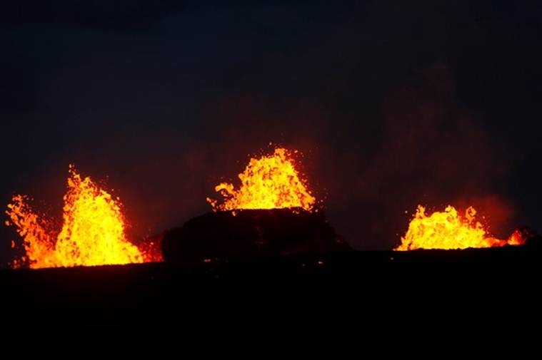 hawaii, volcano, lawa, kilauea volcano, hawaii volcano eruption, hawaii volcano latest news, indian express