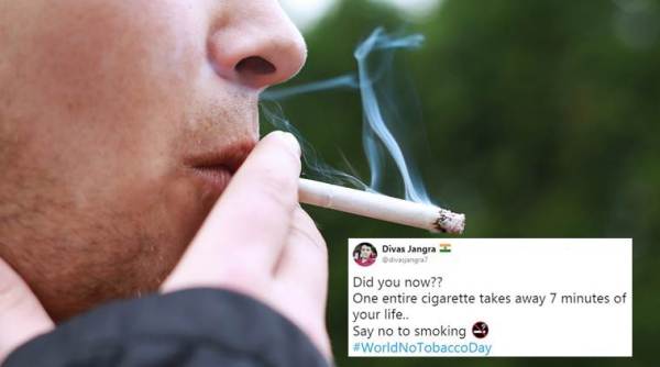 smoking, anti smoking, world no tobacco day, world tobacco day theme, world tobacco day tweets, world tobacco day objective, indian express, indian express news