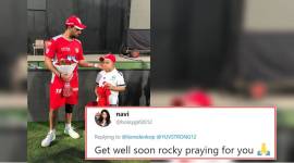 Yuvraj Singh, Yuvraj Singh ipl, Yuvraj Singh cancer, Yuvraj Singh cancer, Yuvraj Singh meets cancer patient, Yuvraj Singh rocky cancer patient, indian express