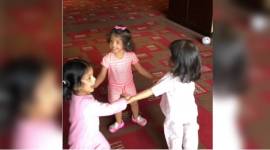 ziva video_IG_759 ziva, ms dhoni daughter Ziva, Hinaya Ziva Gracia dancing, ipl 2018, suresh raina, suresh raina, harbhajan singh, harbhajan singh daughter, indian cricket team, indian cricket team kids, IPL viral video, indian express, indian express trending news