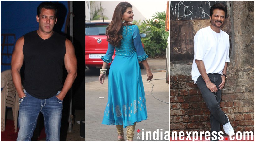 Salman Khan, Jacqueline Fernandez, Anil Kapoor